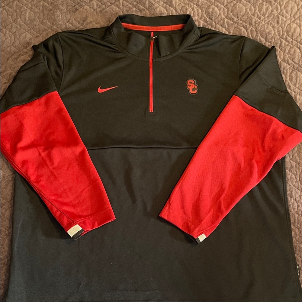 Nike USC Dri-Fit Quarter-Zip